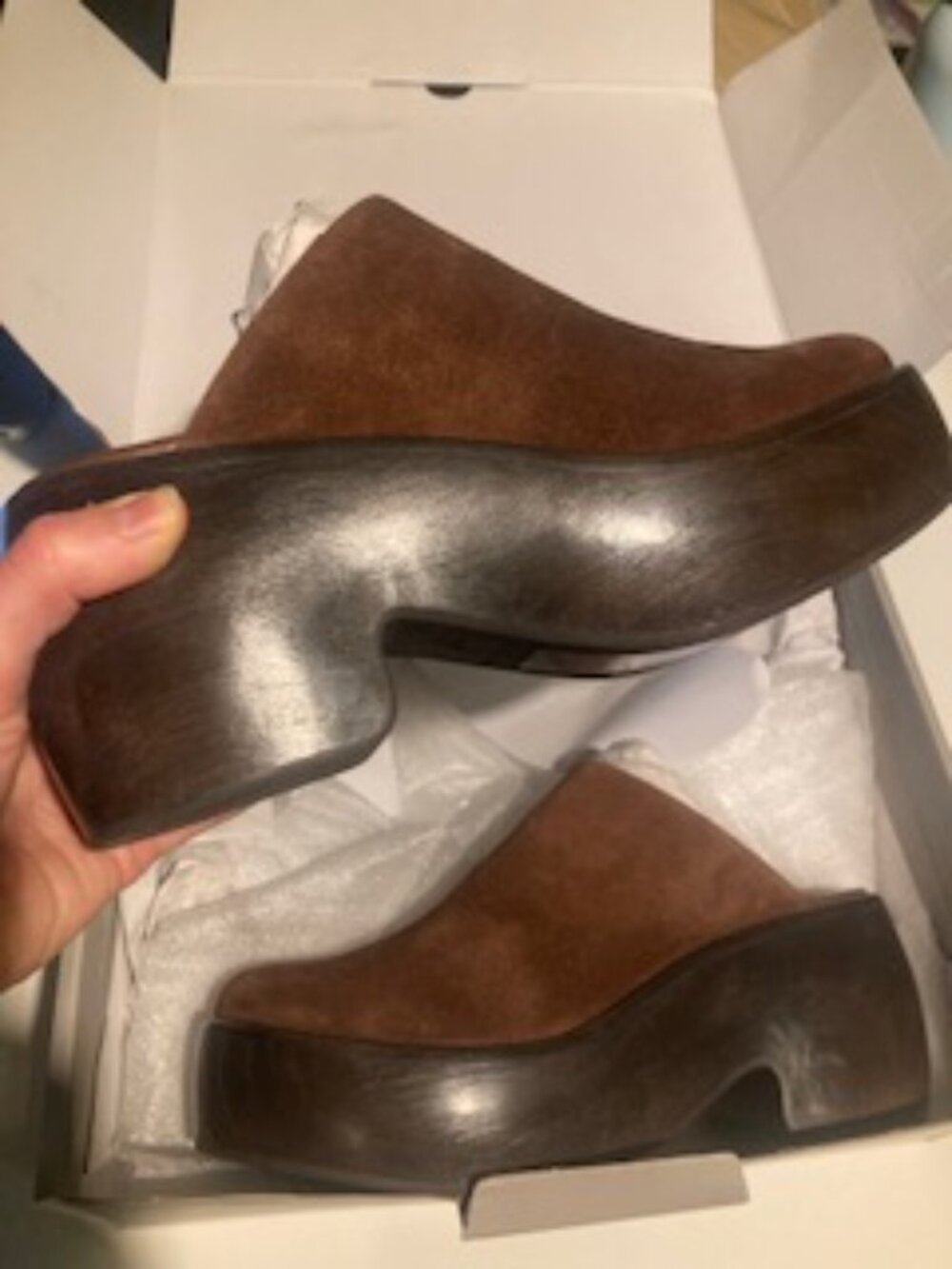 Everlane Wooden Puffa Clog - Picture 2 of 5